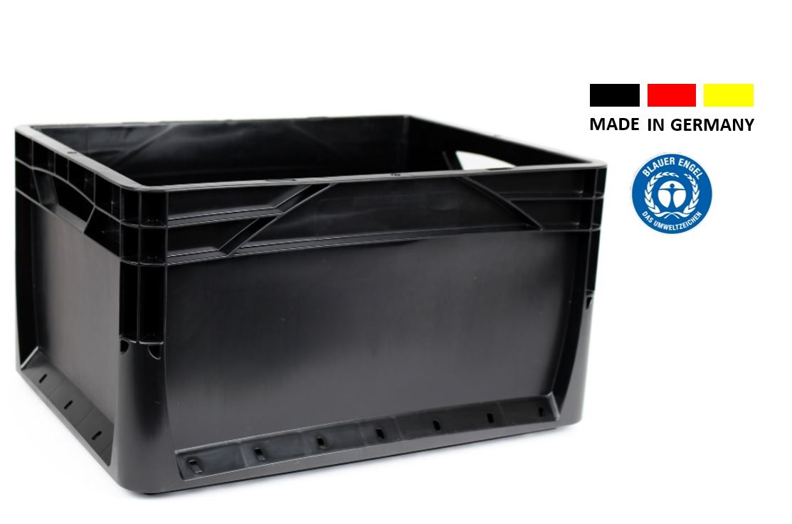 Regalbox schwarz, 20 L, 400x300x220