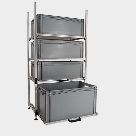 Tower 3 mit bis zu 5 Auszügen, 687x407mm