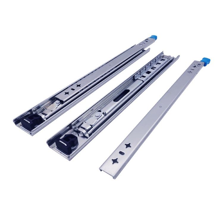 Schwerlast-Vollauszug mit Verrieglung blau, 100 kg