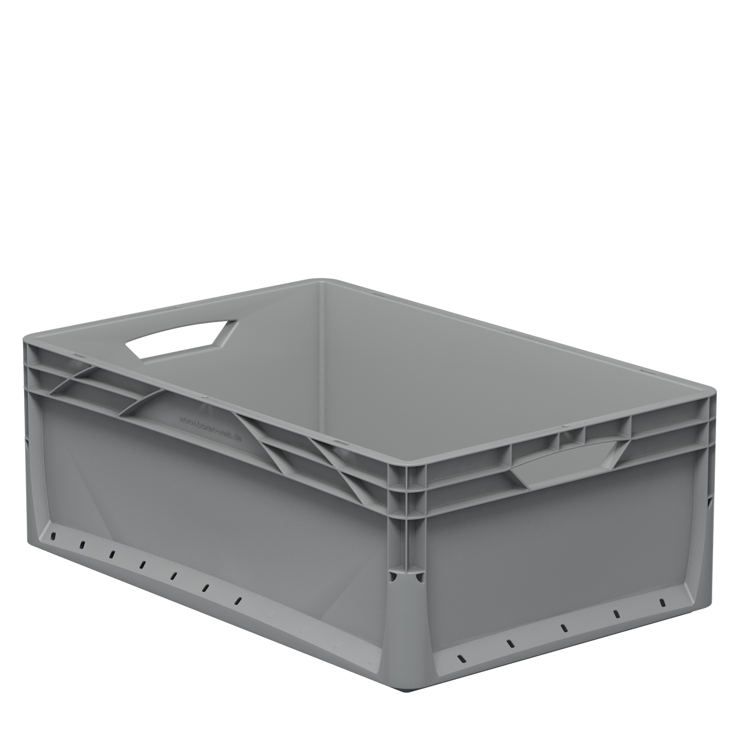 Regalbox grau, 44 L, 600x400x220