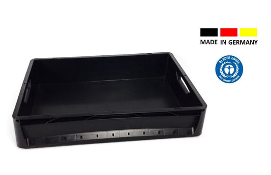 Regalbox schwarz, 11,4 L, 400x300x120