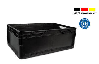 Regalbox schwarz, 42 L, 600x400x220