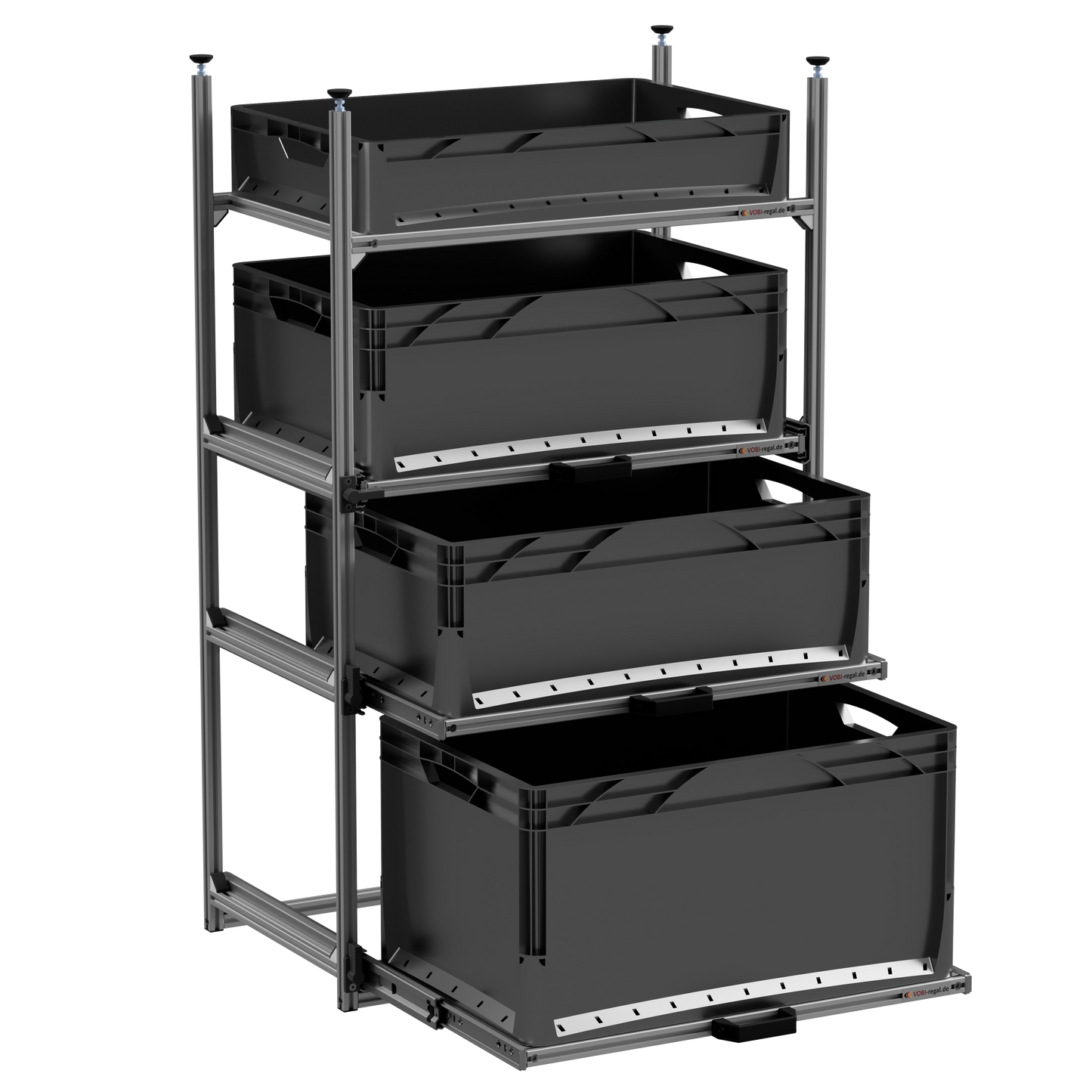 Tower 3 mit bis zu 5 Auszügen, 687x407mm
