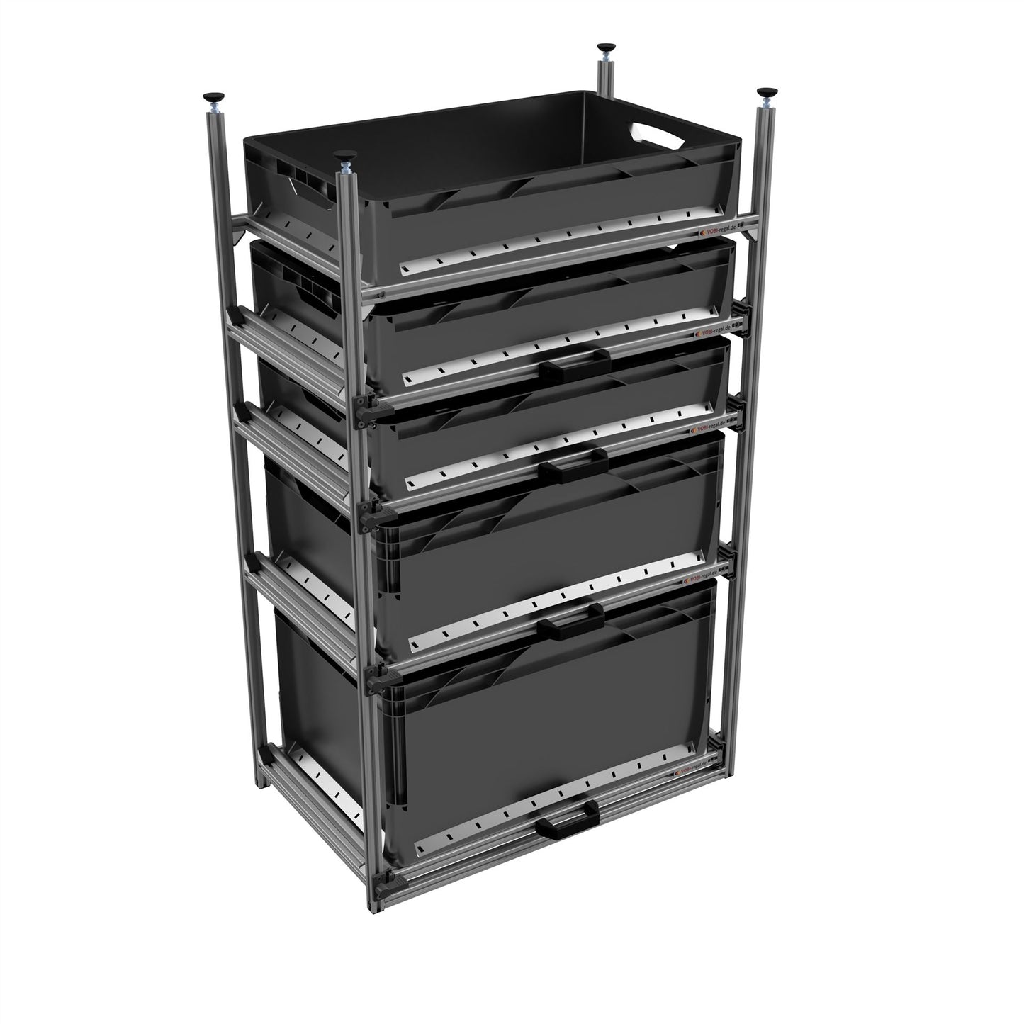 Tower 3 mit bis zu 5 Auszügen, 687x407mm