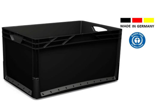 Regalbox schwarz, 62 L, 600x400x320