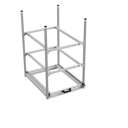 Tower 4 - 600, mit Auszügen, 475x610mm