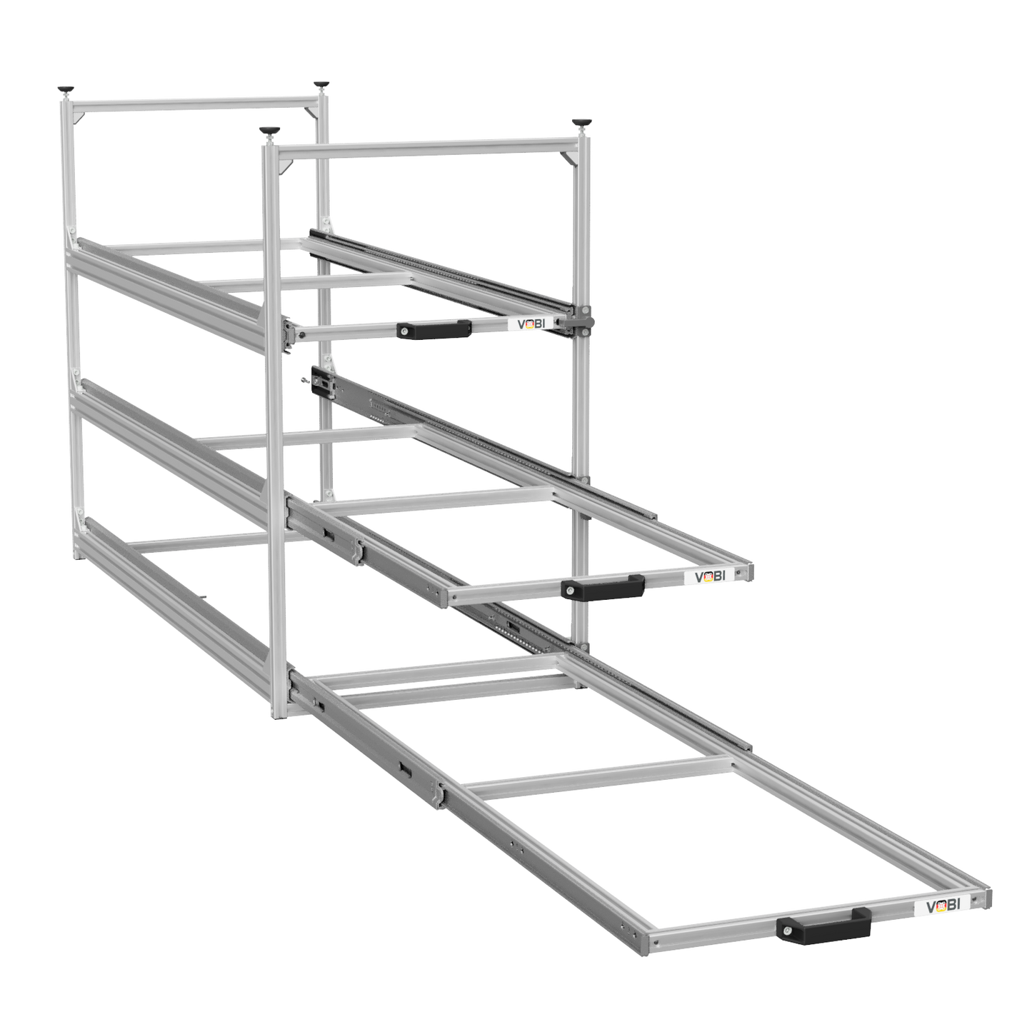 Tower 4 - 1200 mit Auszügen, 488x1205mm