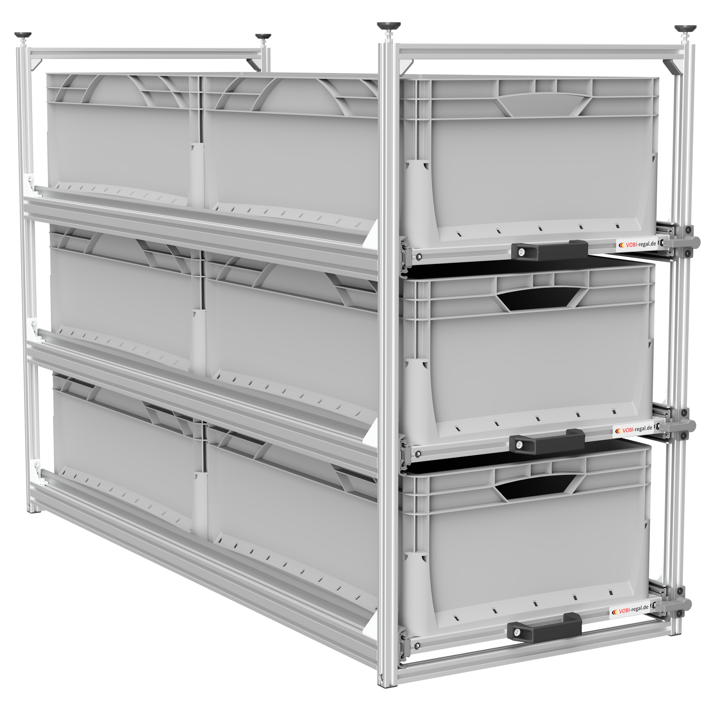 Tower 4 - 1200 mit Auszügen, 488x1205mm