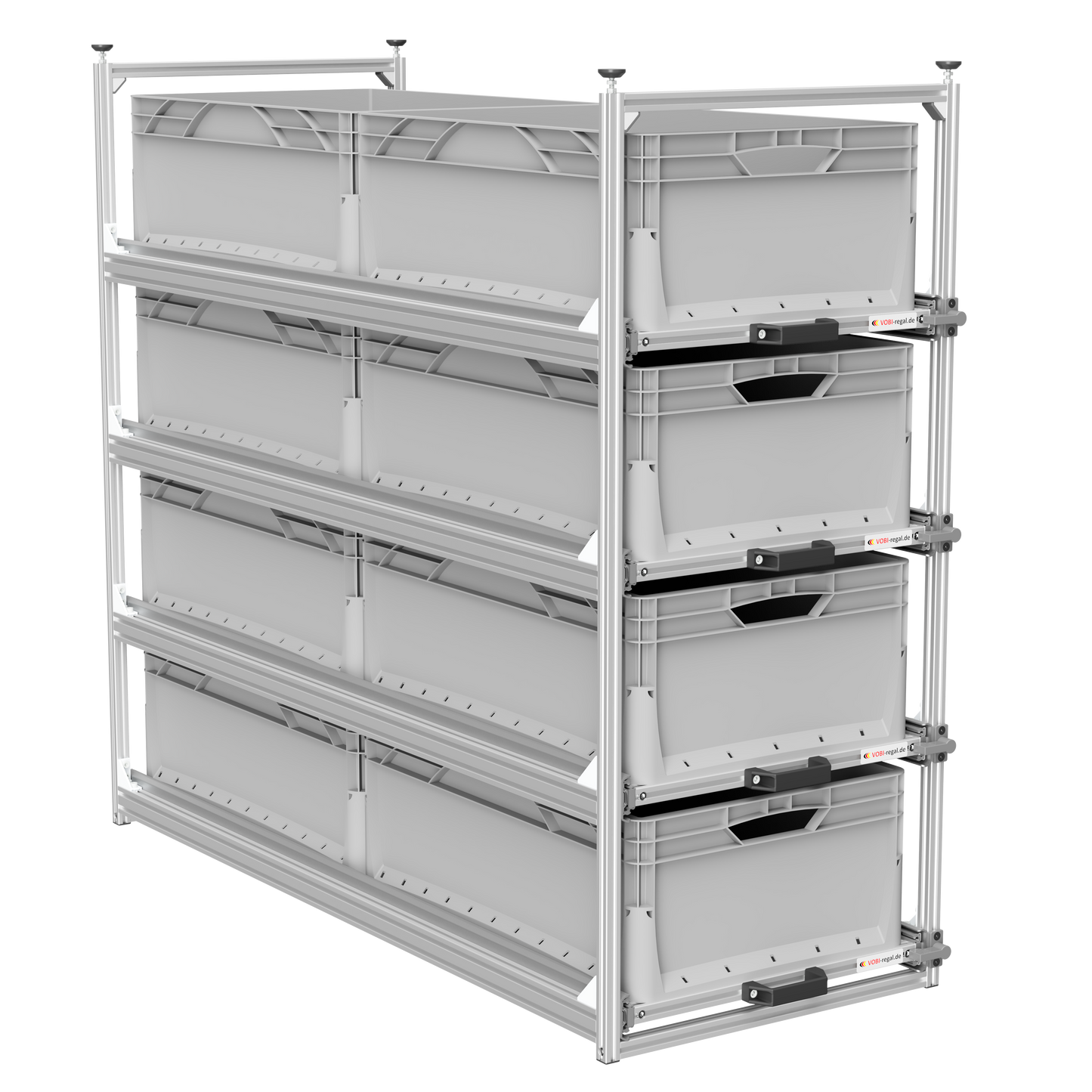 Tower 4 - 1200 mit Auszügen, 488x1205mm