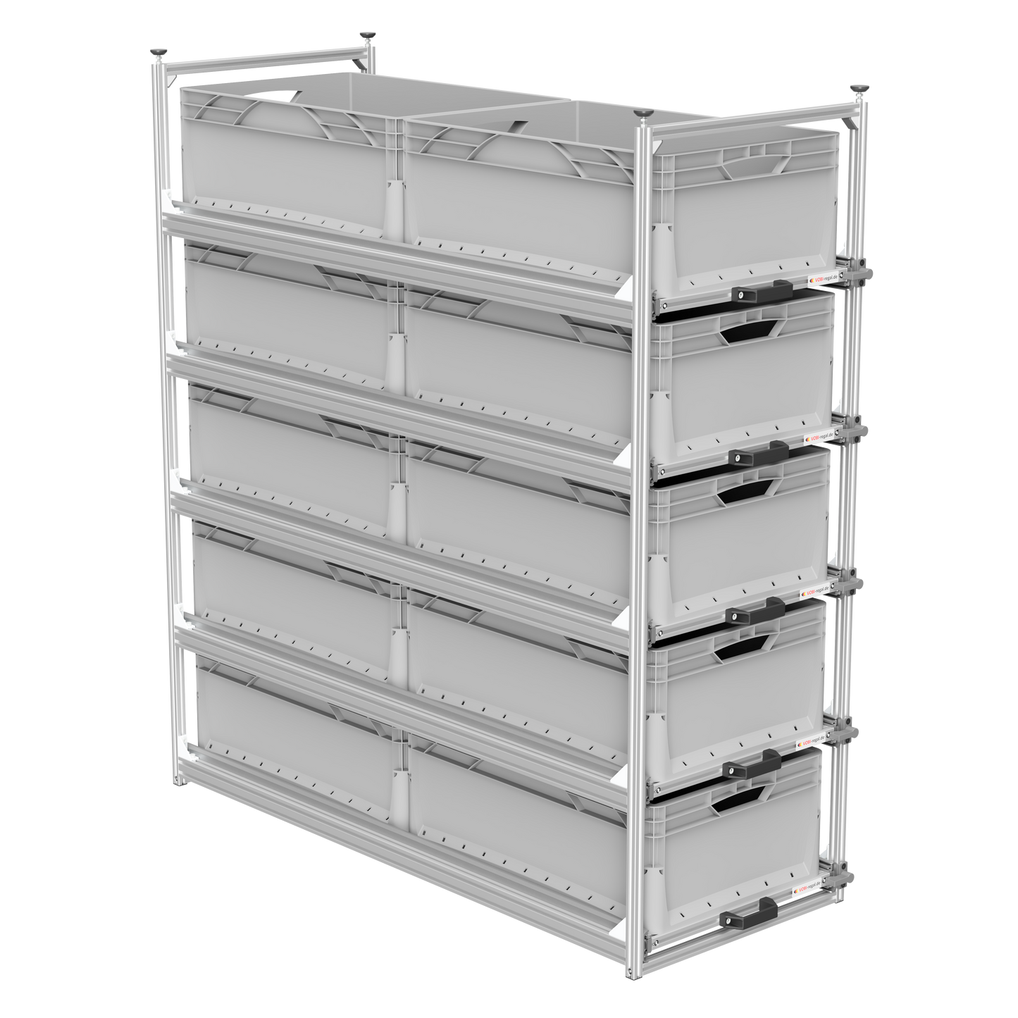 Tower 4 - 1200 mit Auszügen, 488x1205mm