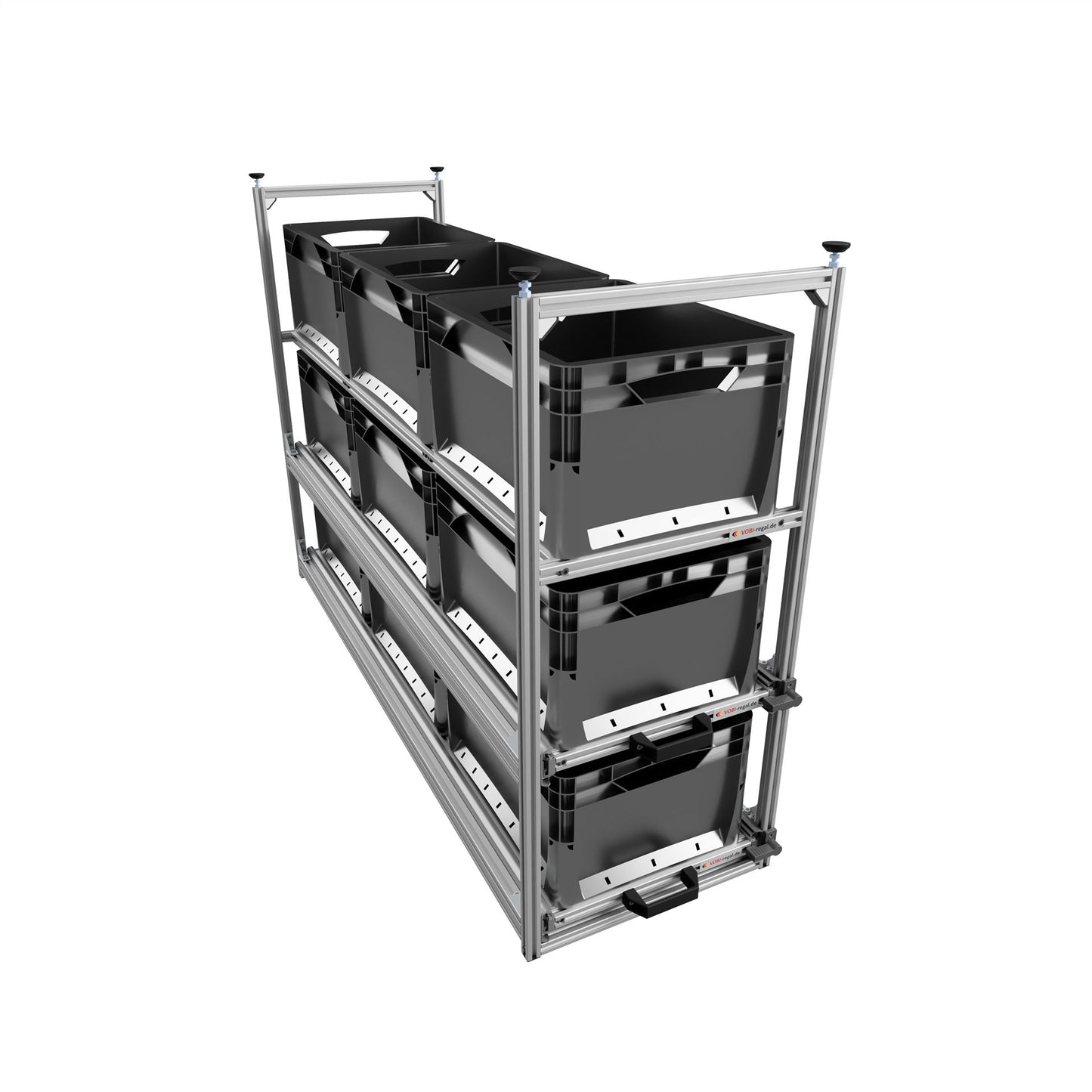 Tower 1 - 1200 mit Auszügen, 388x1205mm