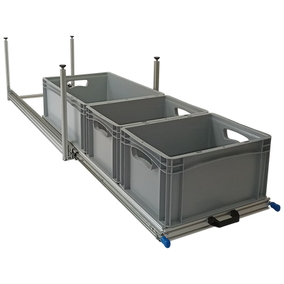 Auszug 1200x400mm für den Unterboden + Arbeitsplatte
