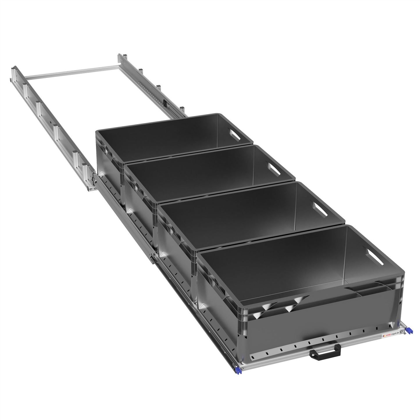 Heckauszug Kastenwagen 1600x600, 200 kg Version