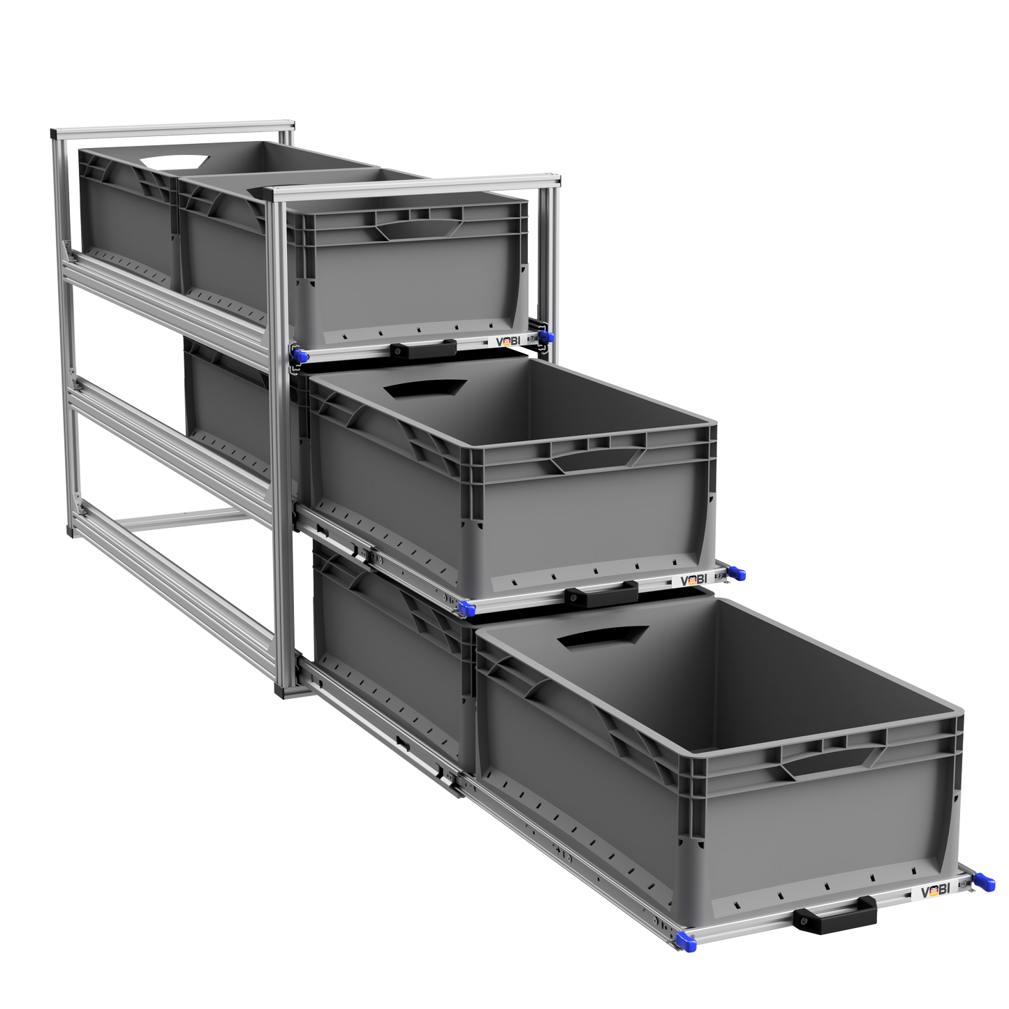 Regal/Auszug Kastenwagen 900/1200x400mm