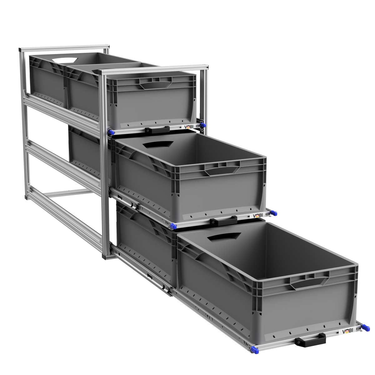 Regal/Auszug Kastenwagen 900/1200x400mm
