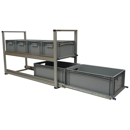 Regal/Auszug Kastenwagen 1200x400mm - 200 kg Version