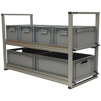 Regal/Auszug Kastenwagen 1200x400mm - 200 kg Version