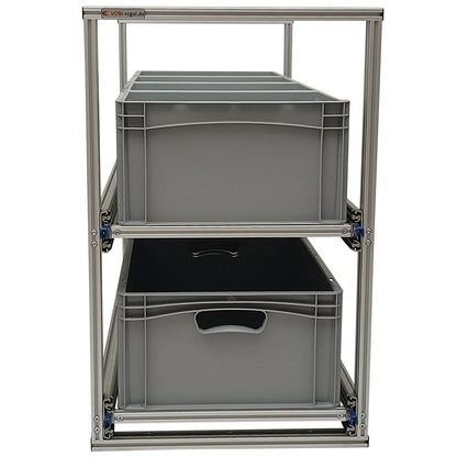 Regal/Auszug Kastenwagen 1200x400mm - 200 kg Version