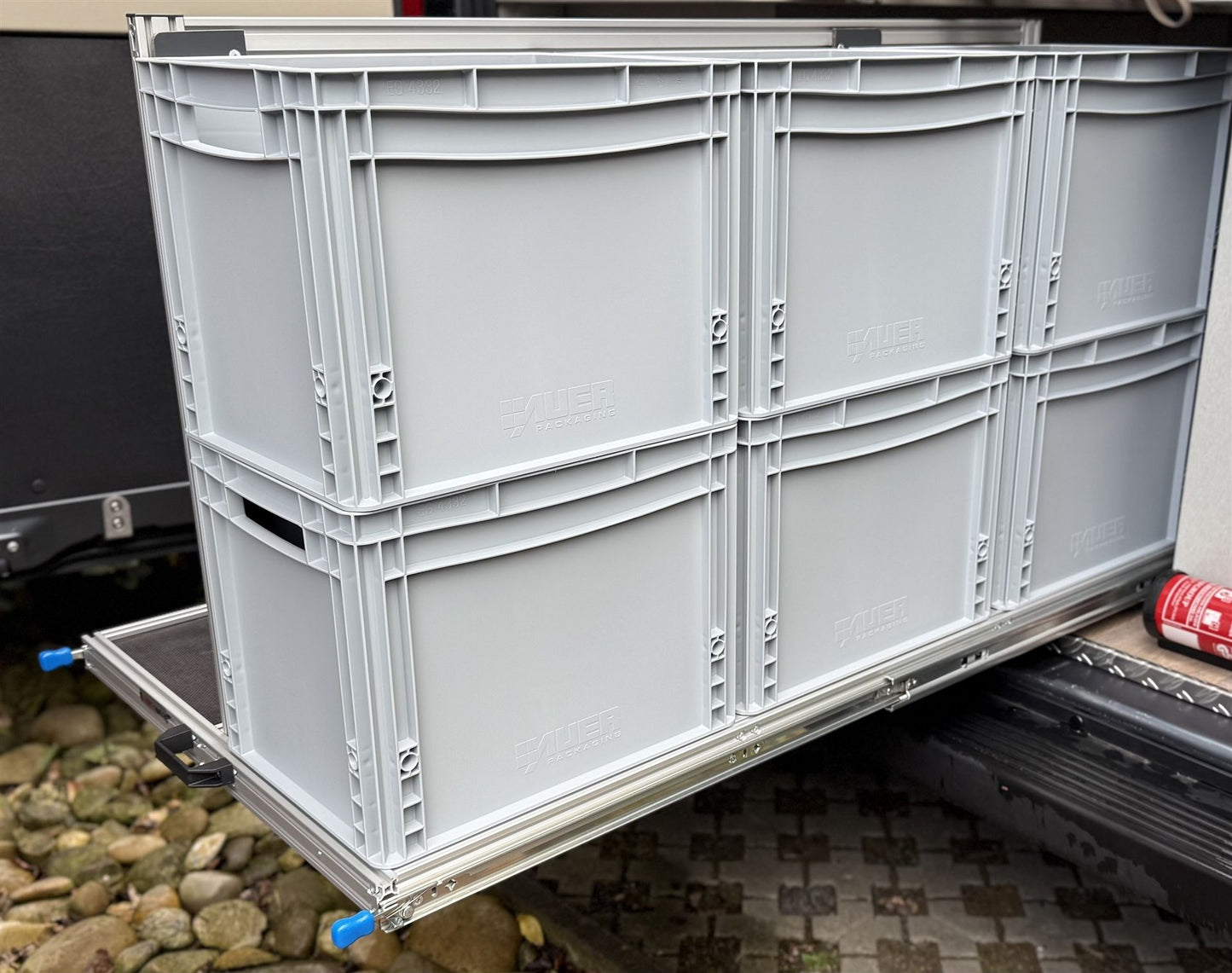 Plattformauszug Kastenwagen, 730x1230mm