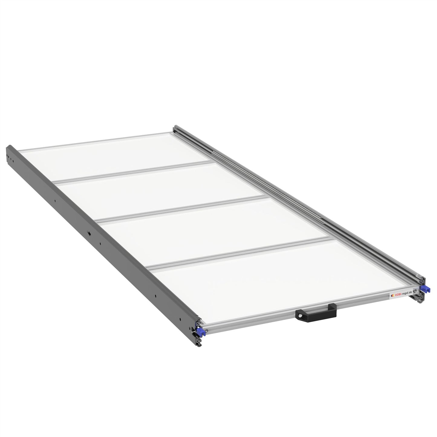 Heckauszug Kastenwagen 1600x600, mit Aluverbundplatten, 200 kg Version