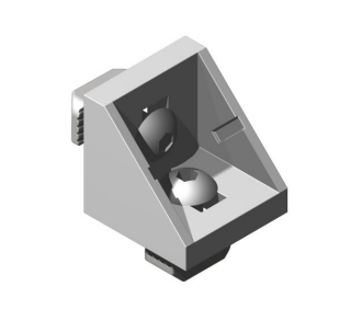 Alu Winkelsatz 6, 20x20 mm Eckverbindung für Alu Profile