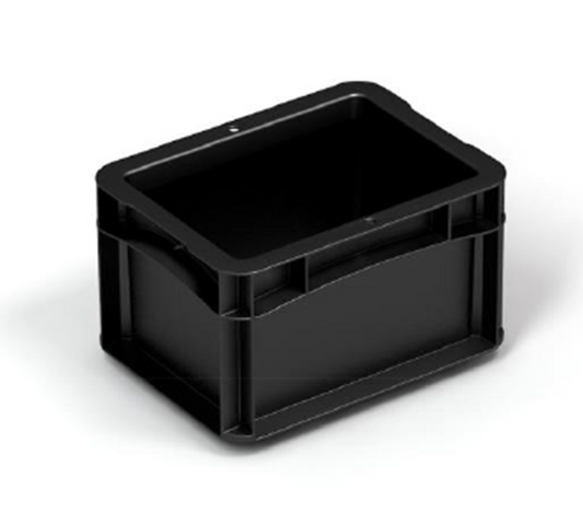 Regalbox schwarz, 9,4 L, 300x200x220