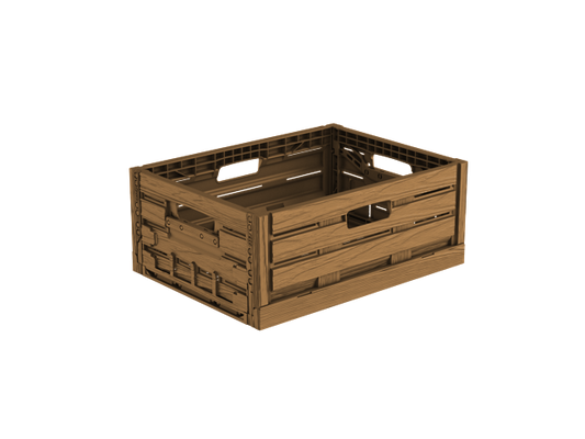 Klappbox Holzdekor