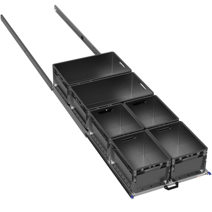 Heckauszug Kastenwagen 1600x600, 200 kg Version