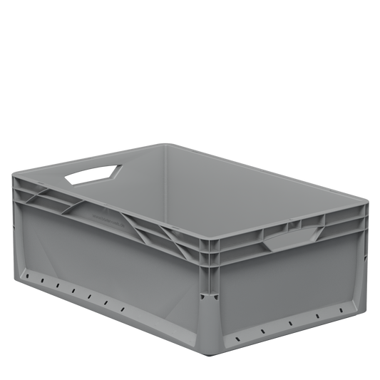 Regalbox grau, 44 L, 600x400x220