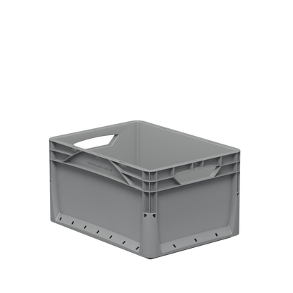 Regalbox grau, 20 L, 400x300x220